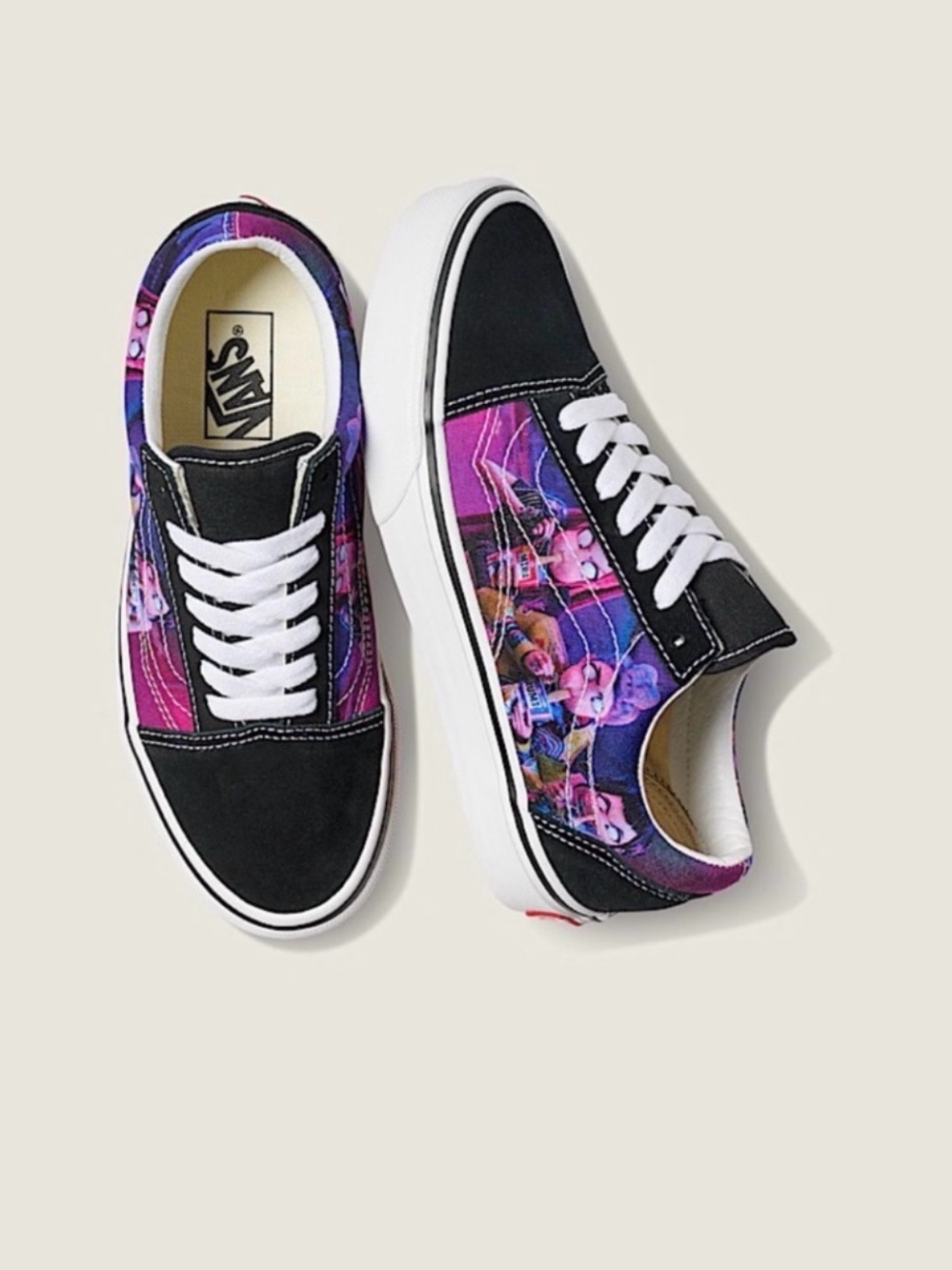 New! KPop Demon Hunters x Vans htf size 4 big kids